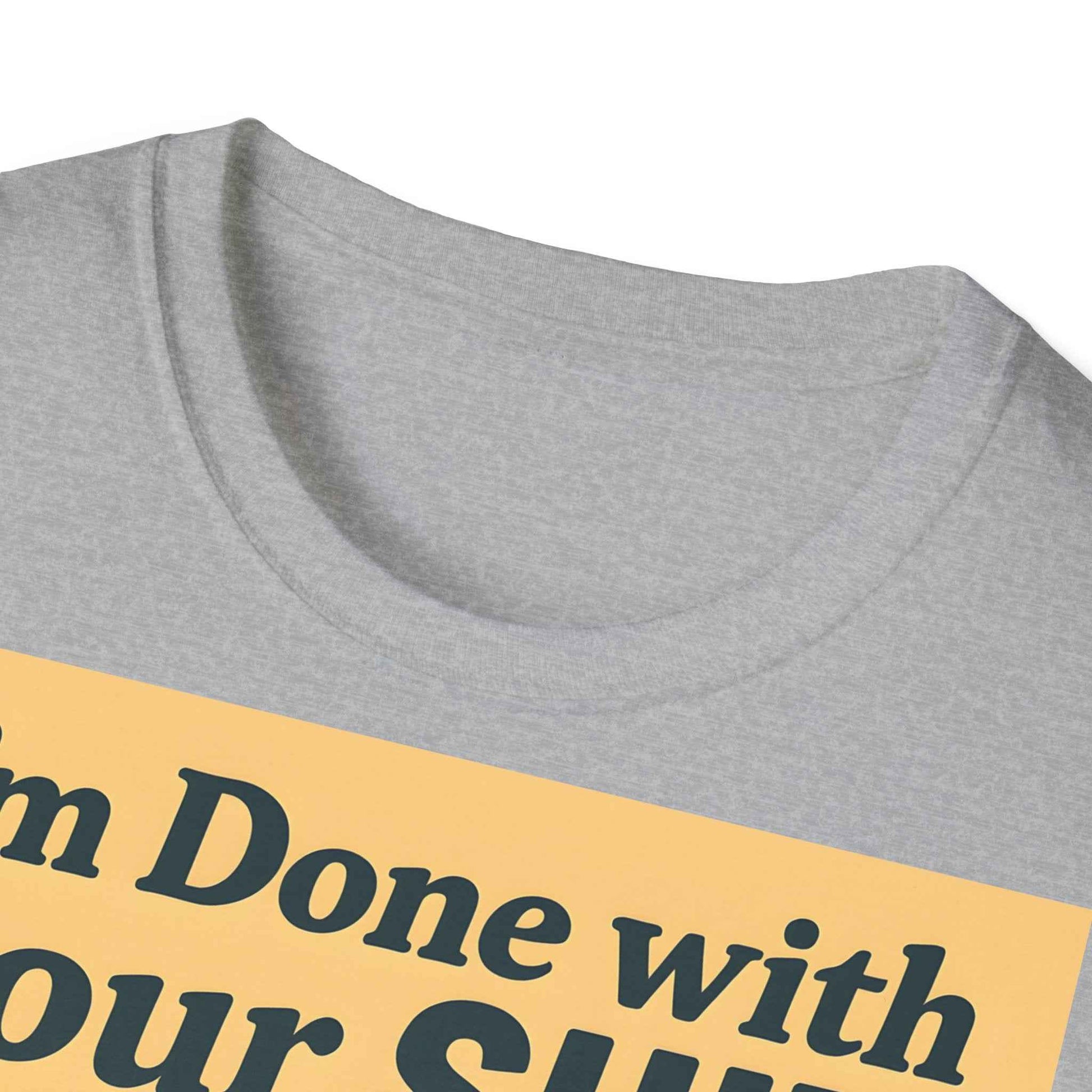 I'm Done with Your Shit! Retro Runaway Kid T-Shirt – Lustiges T-Shirt für rebellische Kinder