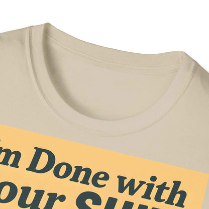 I'm Done with Your Shit! Retro Runaway Kid T-Shirt – Lustiges T-Shirt für rebellische Kinder