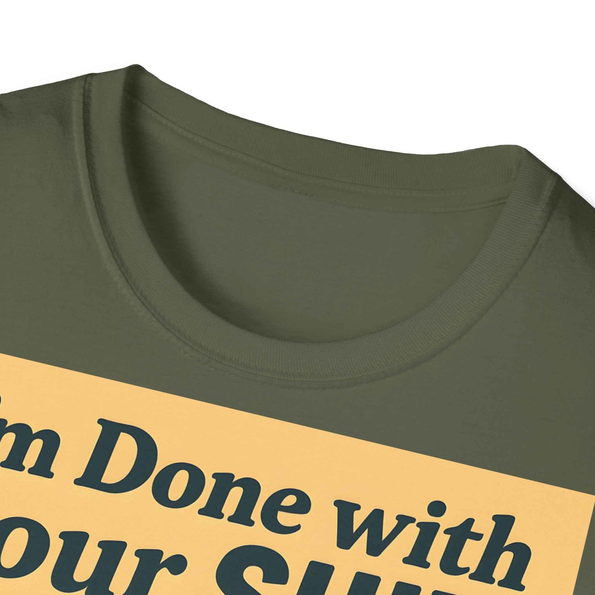 I'm Done with Your Shit! Retro Runaway Kid T-Shirt – Lustiges T-Shirt für rebellische Kinder