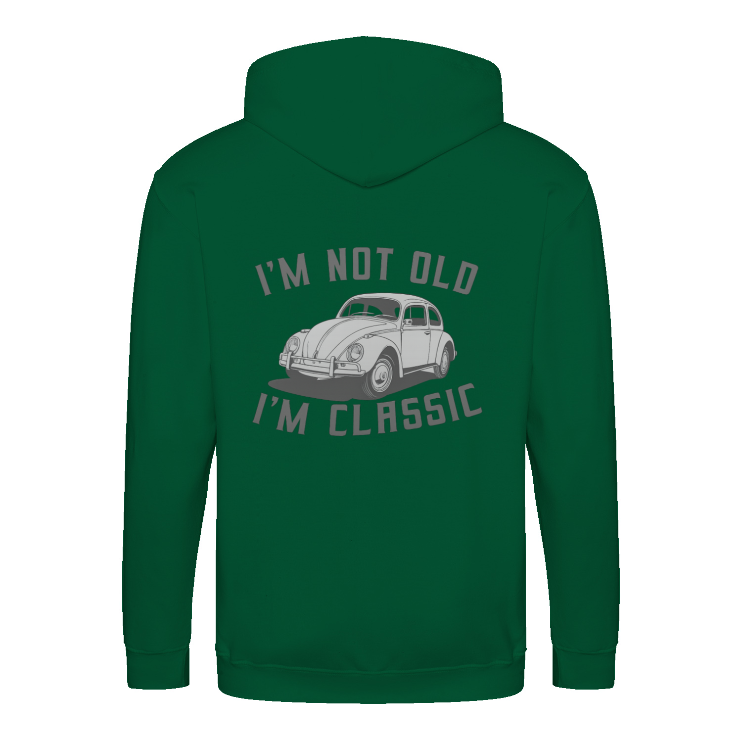 „I’m Not Old, I’m Classic“ Hoodie – Retro-Auto & Humor im Vintage-Stil-Zip Hoodie-True Insights