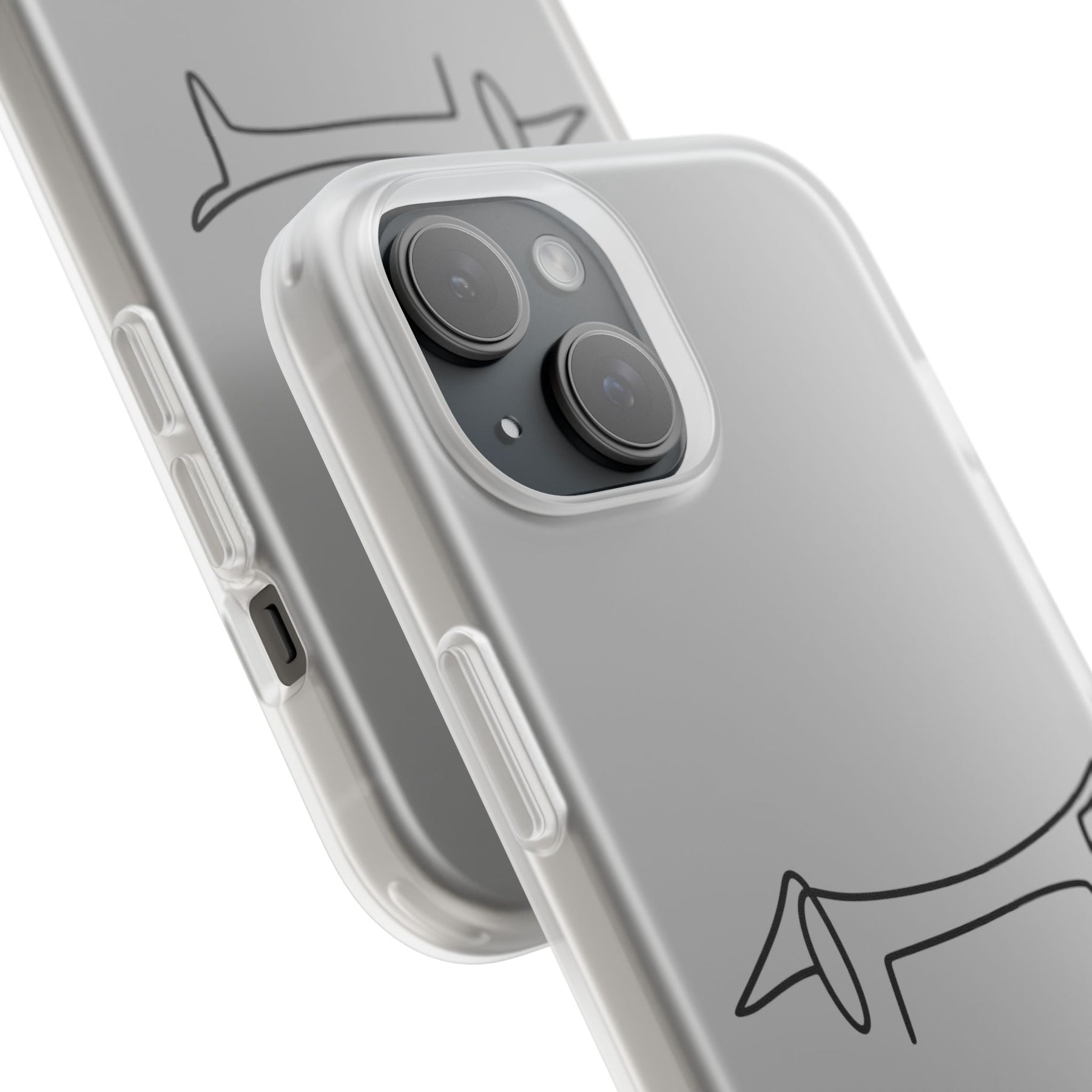 In der Hand, immer mit einem Hauch von Kunstgeschichte. schwarzer druck – Lustiges Phone Case | True Insights – Bild 15