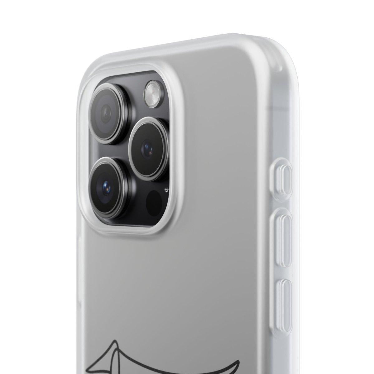 In der Hand, immer mit einem Hauch von Kunstgeschichte. schwarzer druck – Lustiges Phone Case | True Insights – Bild 19