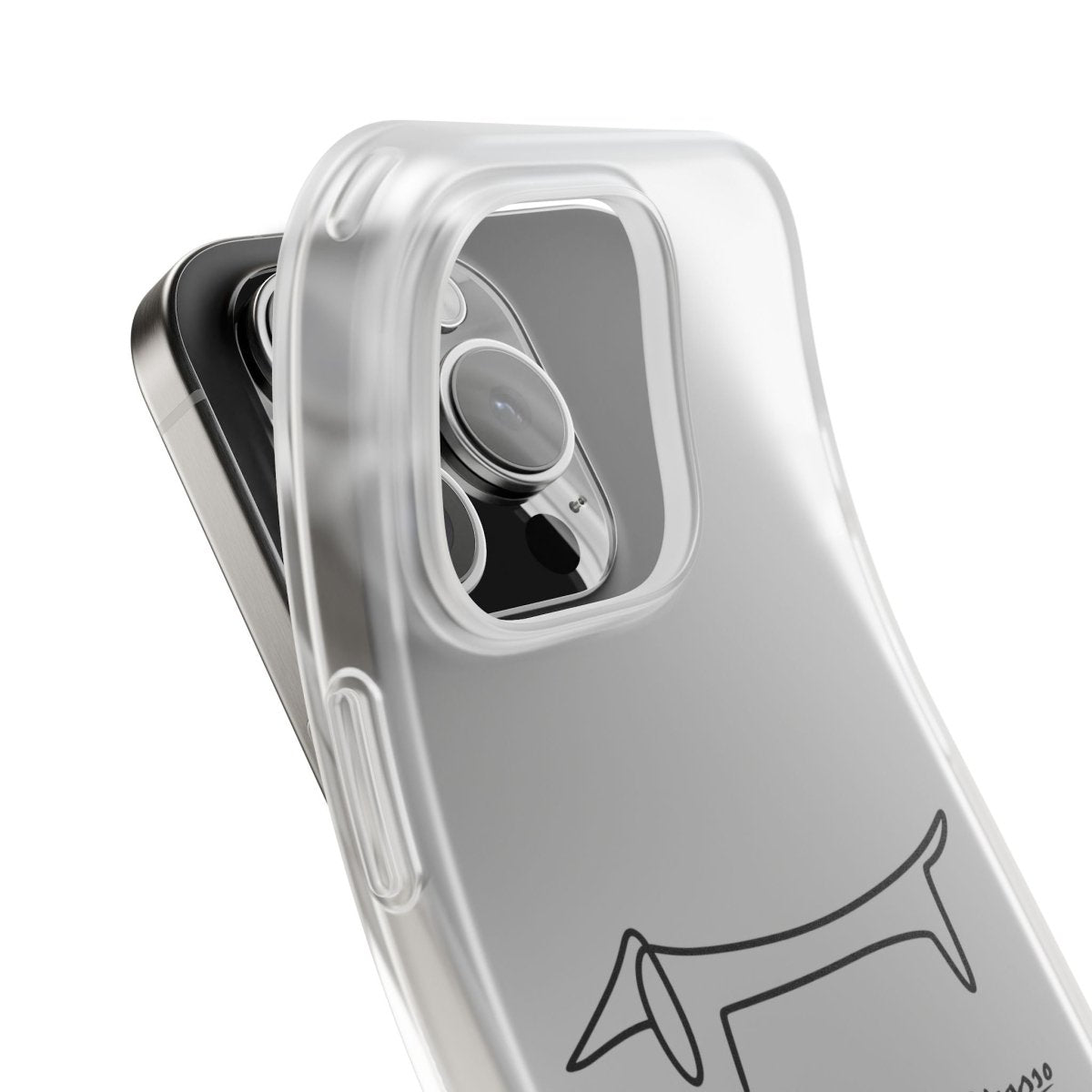 In der Hand, immer mit einem Hauch von Kunstgeschichte. schwarzer druck – Lustiges Phone Case | True Insights – Bild 27