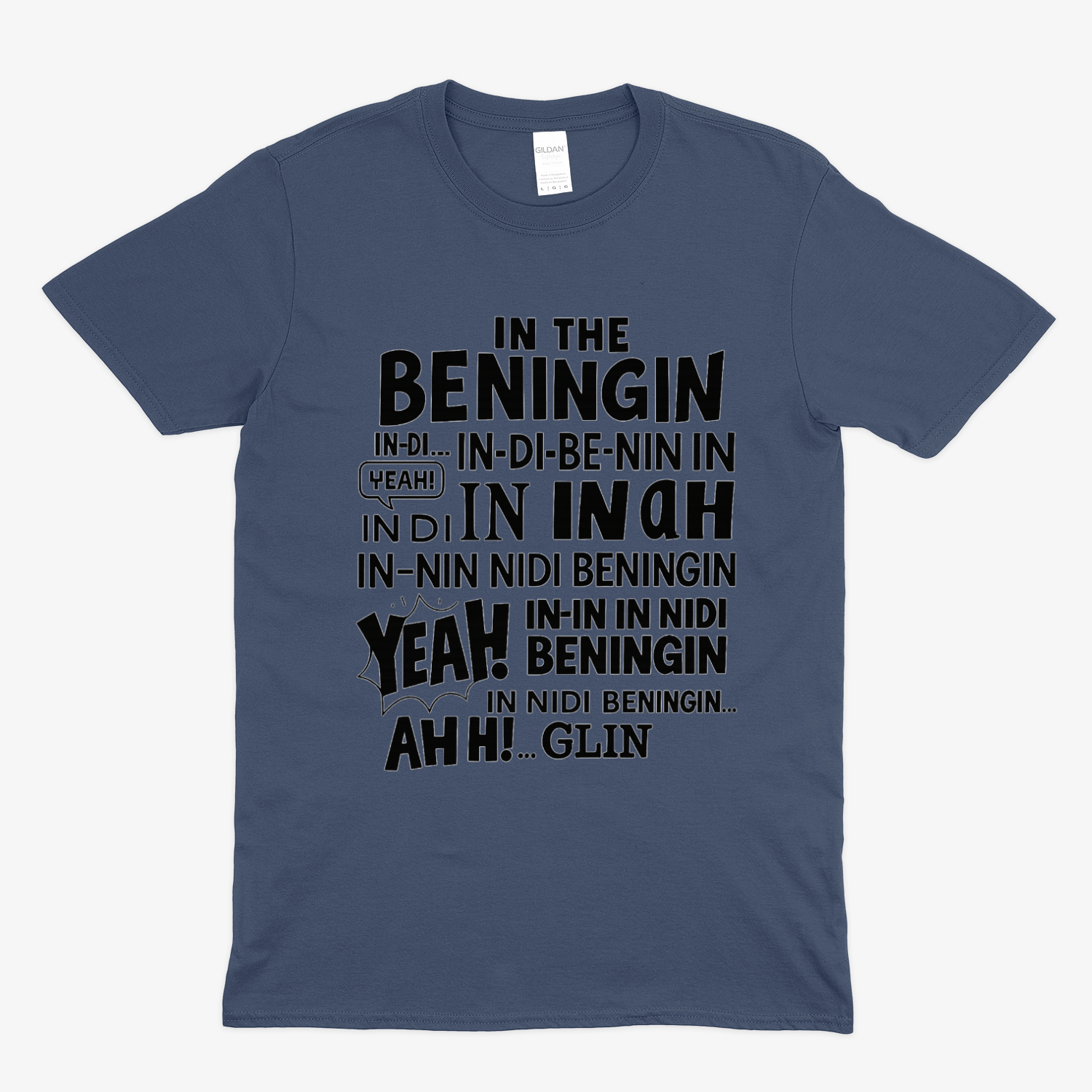 In the Beningin T-Shirt – Viral Meme Shirt für Sprachkünstler & Meme-Liebhaber-T-Shirt-True Insights