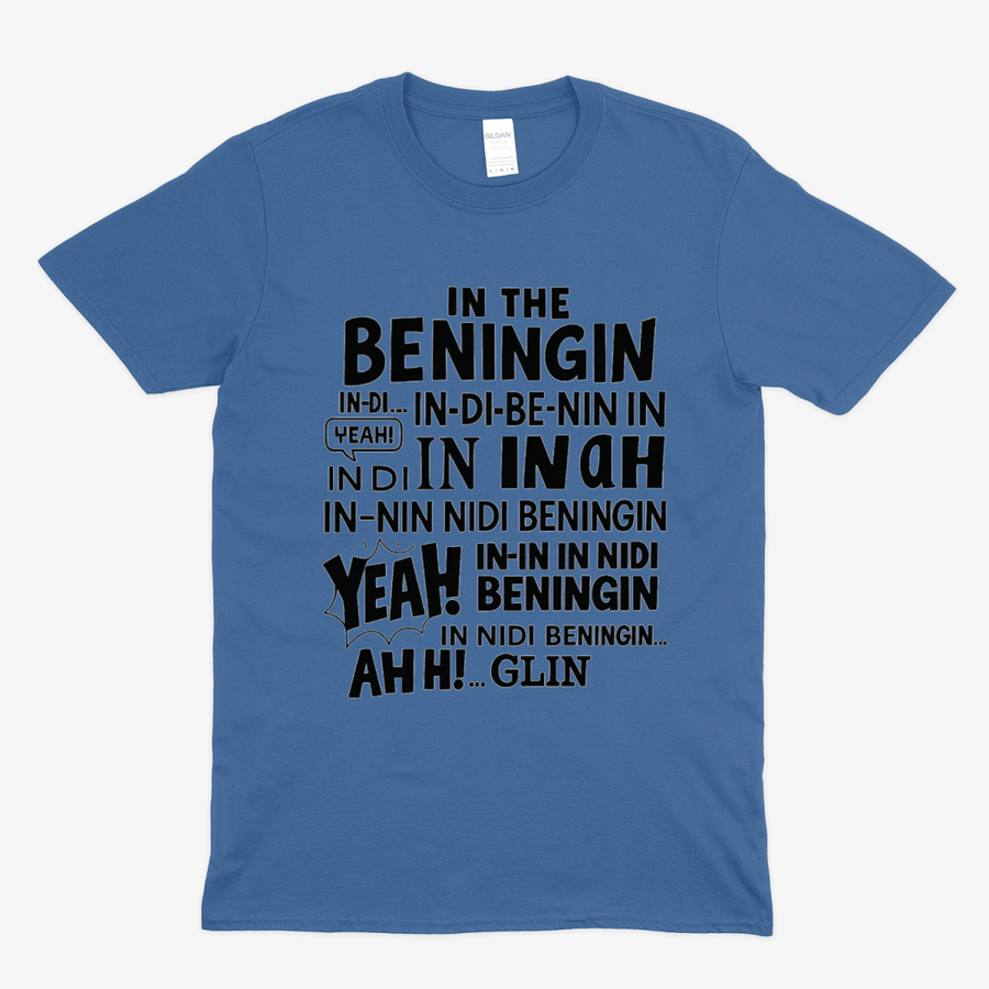 True Insights T-Shirt In The Beningin viral Meme in Royal, leuchtendes Königsblau