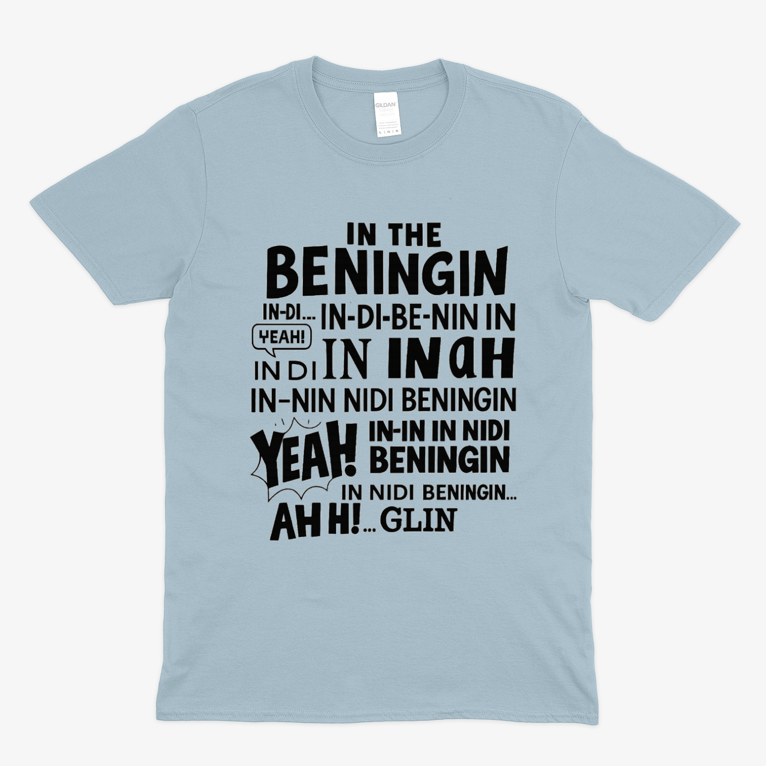 In the Beningin T-Shirt – Viral Meme Shirt für Sprachkünstler & Meme-Liebhaber-T-Shirt-True Insights