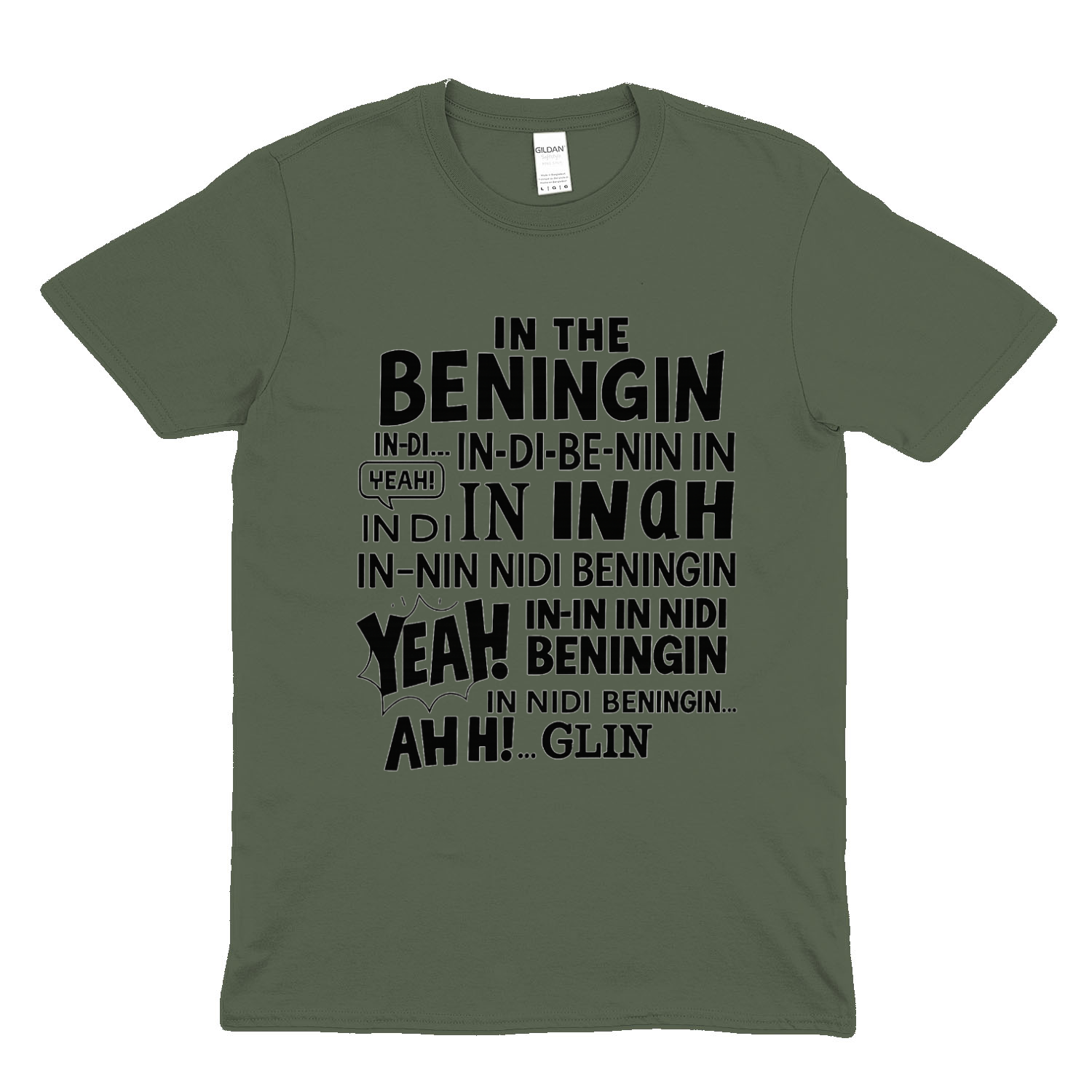 In the Beningin T-Shirt – Viral Meme Shirt für Sprachkünstler & Meme-Liebhaber-T-Shirt-True Insights