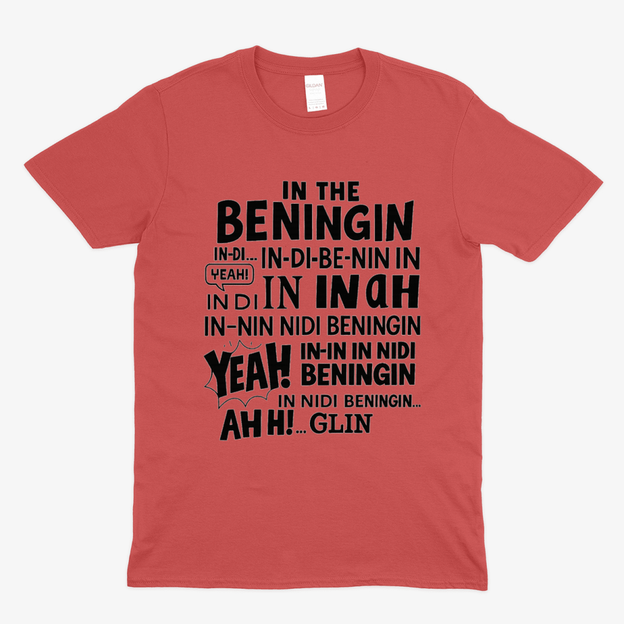 True Insights T-Shirt In The Beningin viral Meme in Rot, kräftiger Farbton fürs Statement