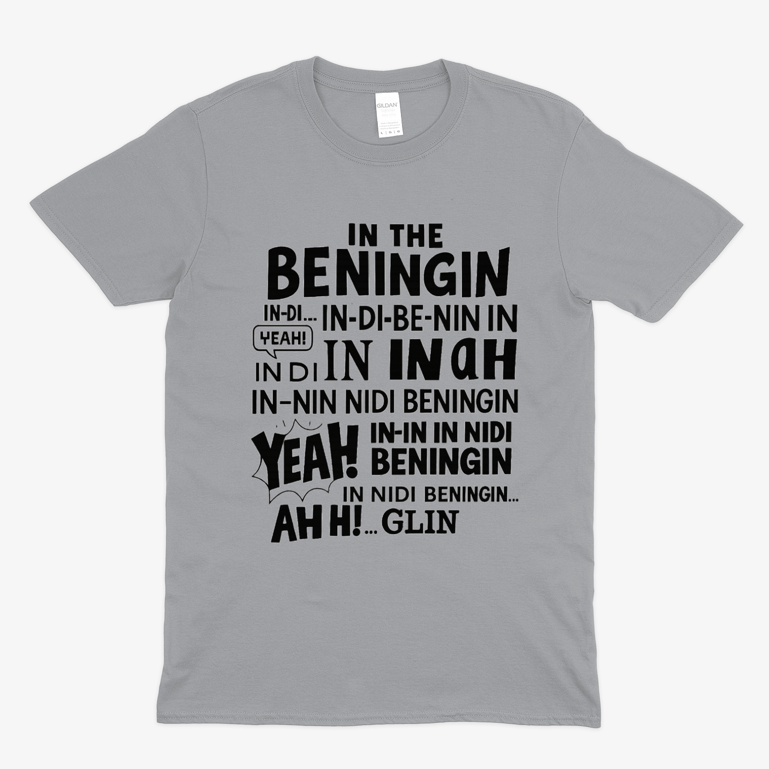 In the Beningin T-Shirt – Viral Meme Shirt für Sprachkünstler & Meme-Liebhaber-T-Shirt-True Insights