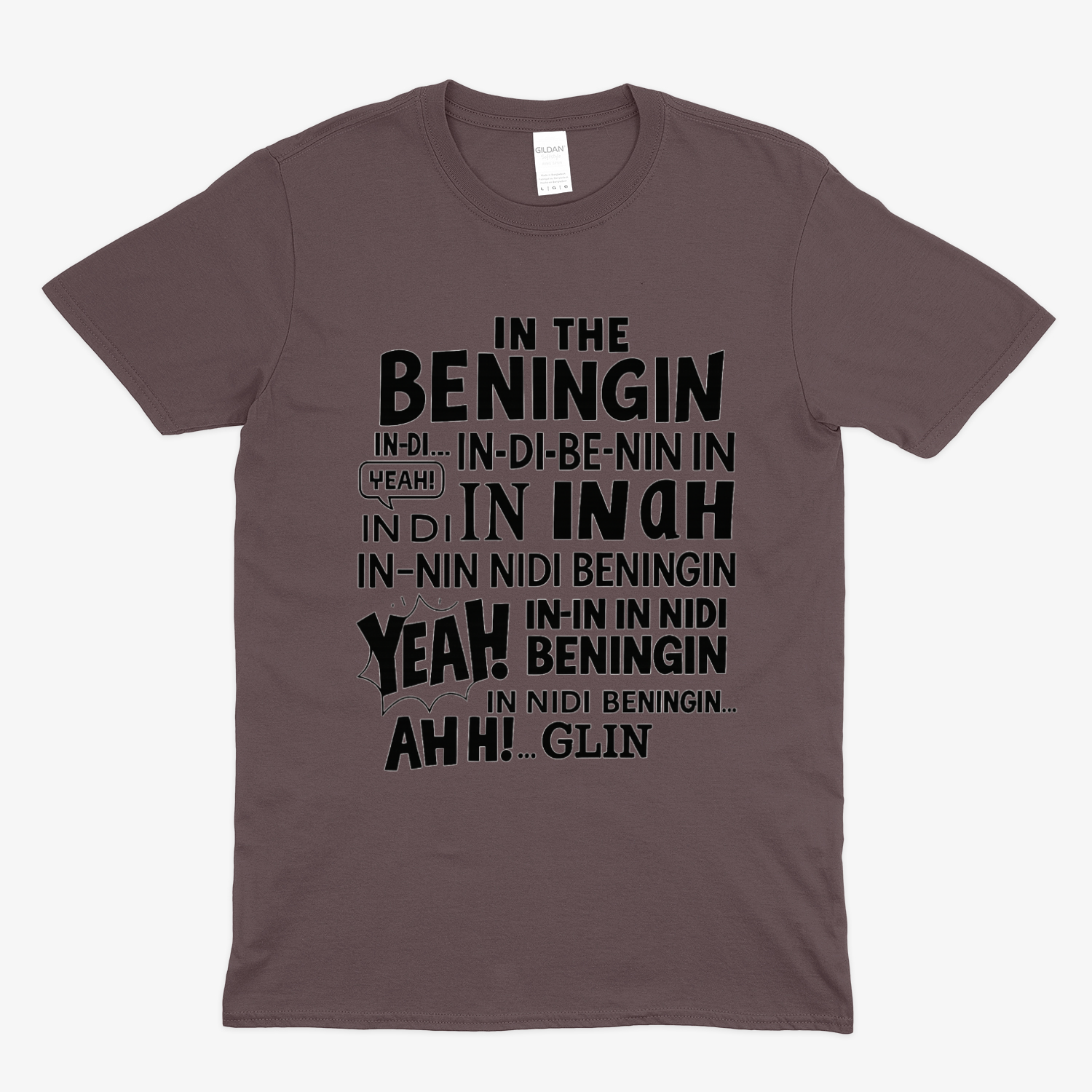In the Beningin T-Shirt – Viral Meme Shirt für Sprachkünstler & Meme-Liebhaber-T-Shirt-True Insights