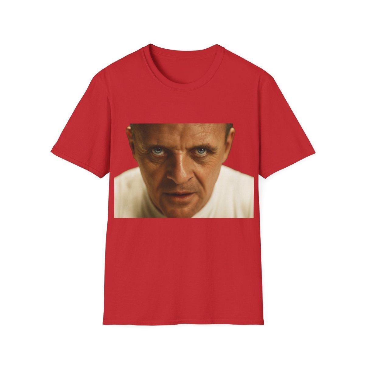 Intensivblick – Kultfilm-Charakter auf Shirt | Satirisches Film-T-Shirt für echte Cineasten – Freches Satire-Design für mutige Statements | True Insights