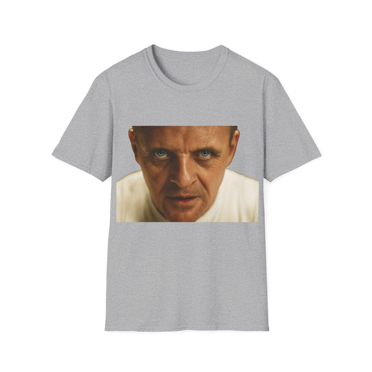 Intensivblick – Kultfilm-Charakter auf Shirt | Satirisches Film-T-Shirt für echte Cineasten – Freches Satire-Design für mutige Statements | True Insights