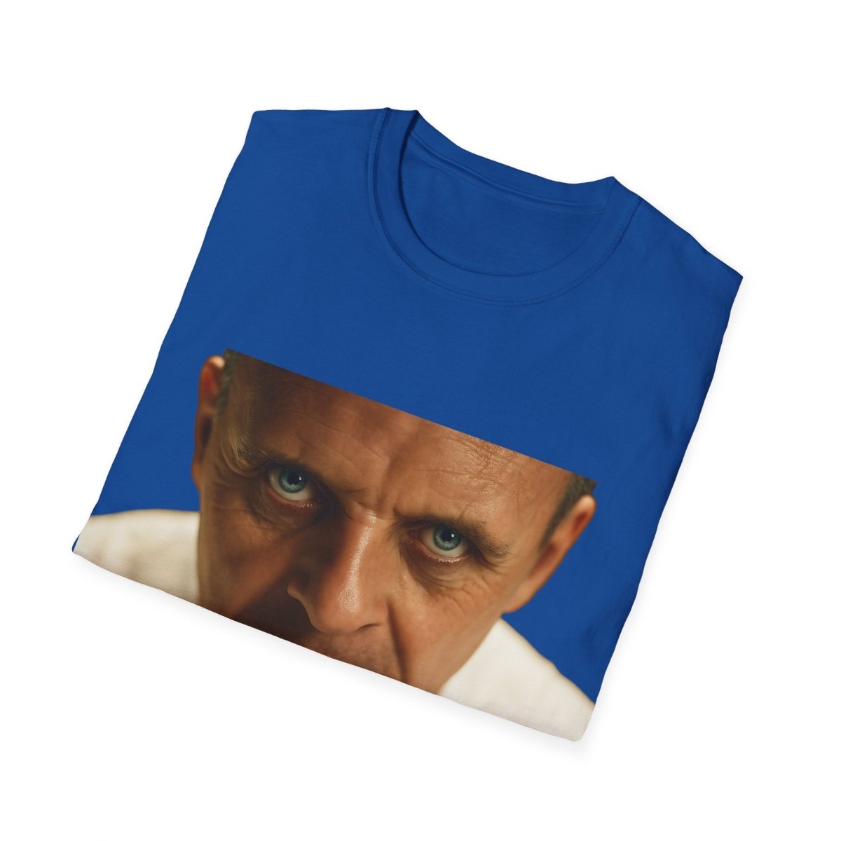 Intensivblick – Kultfilm-Charakter auf Shirt | Satirisches Film-T-Shirt für echte Cineasten – Freches Satire-Design für mutige Statements | True Insights