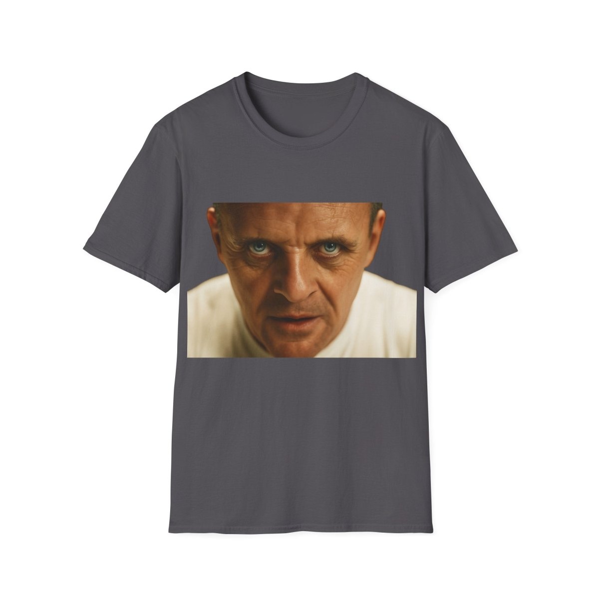 Intensivblick – Kultfilm-Charakter auf Shirt | Satirisches Film-T-Shirt für echte Cineasten – Freches Satire-Design für mutige Statements | True Insights