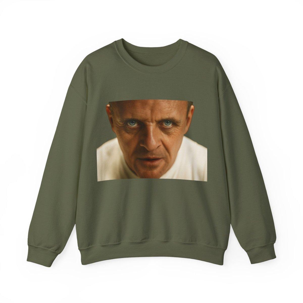 Sweatshirt – Intensivblick – Kultfilm-Sweatshirt mit ikonischem Motiv | Für Thriller-Fans & Satire-Liebhaber | True Insights Design mit Humor