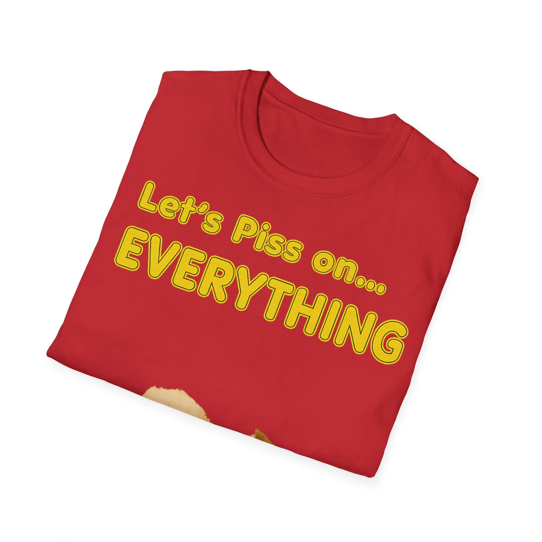 Let’s Piss on Everything – Satirisches T-Shirt mit Hund & Katze – Freches Satire-Design für mutige Statements | True Insights