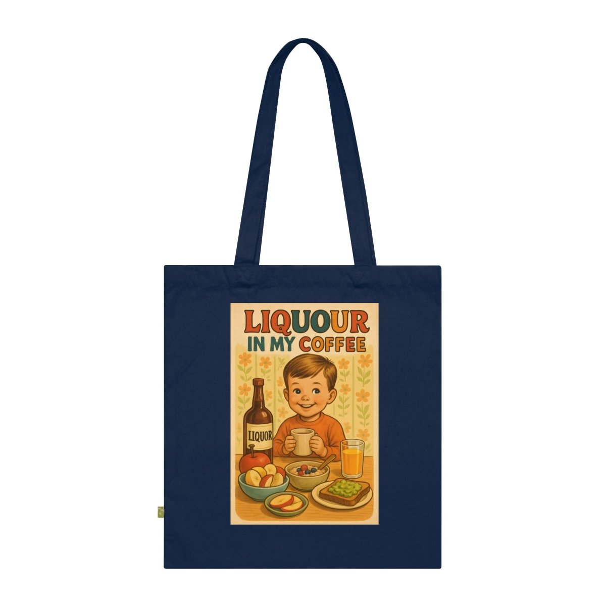 Liquor Is Quicker – Retro-Stoffbeutel mit zweideutigem Humor-Bags-True Insights