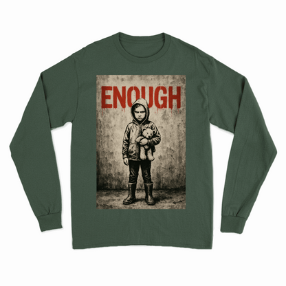 Sweatshirt „ENOUGH“ – Warm anziehen, Kaltstellen | Urban Statement Wear