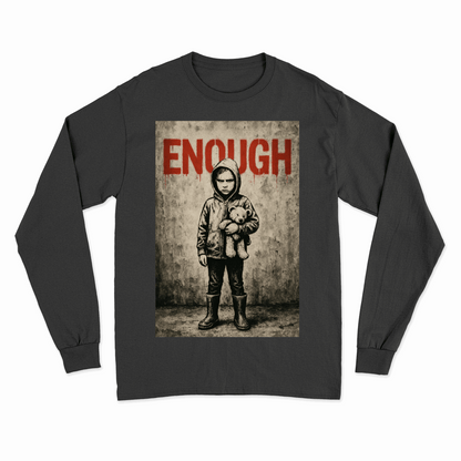 Sweatshirt „ENOUGH“ – Warm anziehen, Kaltstellen | Urban Statement Wear