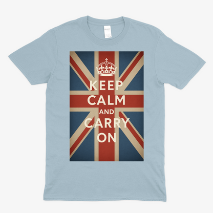 T-Shirt – „Keep Calm and Carry On“-True Insights