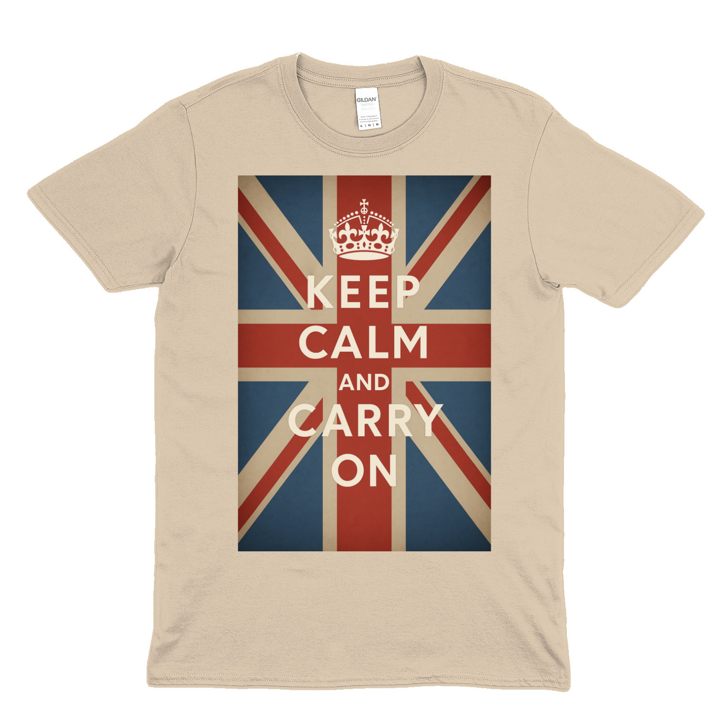 T-Shirt – „Keep Calm and Carry On“-True Insights
