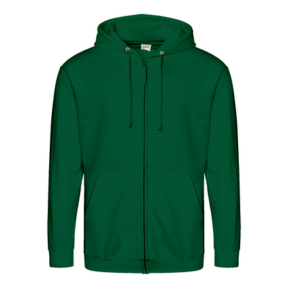 Zieh nicht so Zip Hoodie – Satirischer Cartoon-Hoodie mit Backprint | Streetwear mit Humor-Zip Hoodie-True Insights