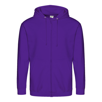 Zieh nicht so Zip Hoodie – Satirischer Cartoon-Hoodie mit Backprint | Streetwear mit Humor-Zip Hoodie-True Insights