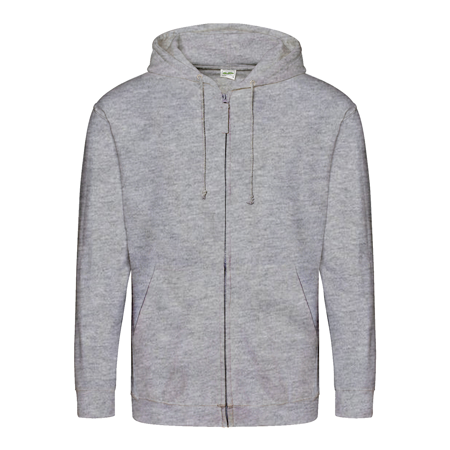 Zieh nicht so Zip Hoodie – Satirischer Cartoon-Hoodie mit Backprint | Streetwear mit Humor-Zip Hoodie-True Insights