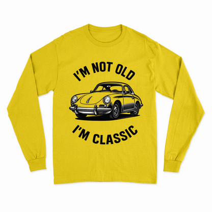 I’m Not Old, I’m Classic – Porsche Retro Car Sweatshirt | Humor für Autoliebhaber