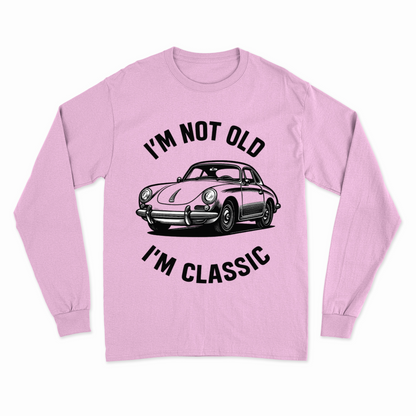 I’m Not Old, I’m Classic – Porsche Retro Car Sweatshirt | Humor für Autoliebhaber