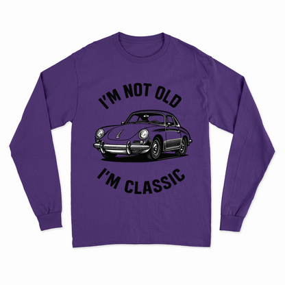 I’m Not Old, I’m Classic – Porsche Retro Car Sweatshirt | Humor für Autoliebhaber