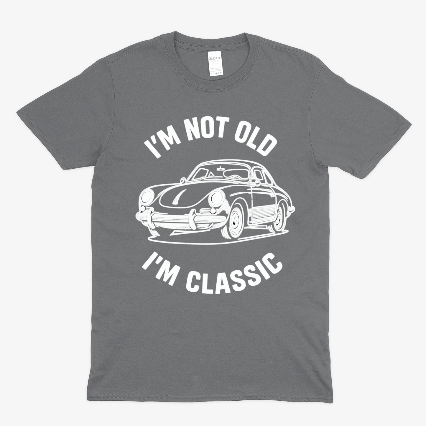 I’m Not Old, I’m Classic – Porsche Car T-Shirt | Humorvolle Retro-Edition für Autofans