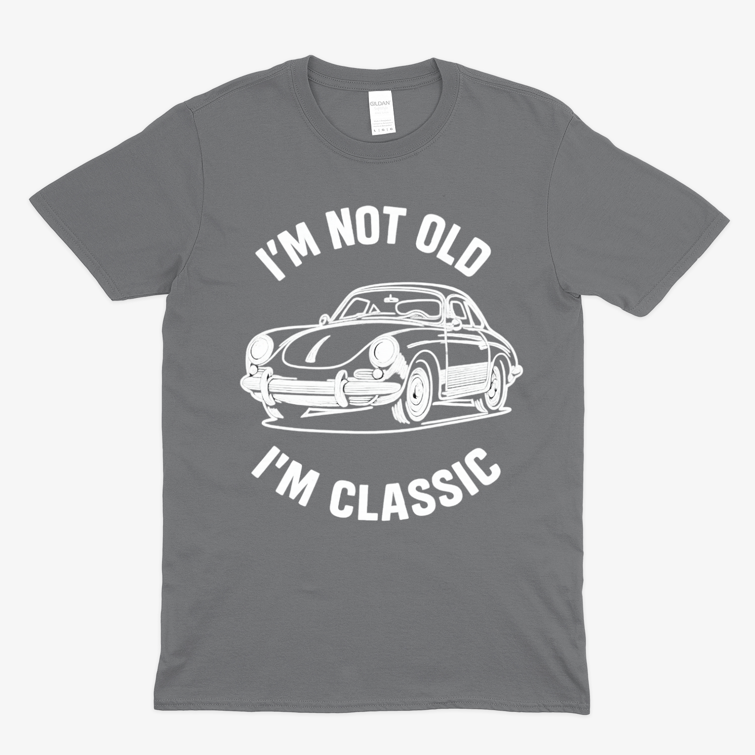 I’m Not Old, I’m Classic – Porsche Car T-Shirt | Humorvolle Retro-Edition für Autofans