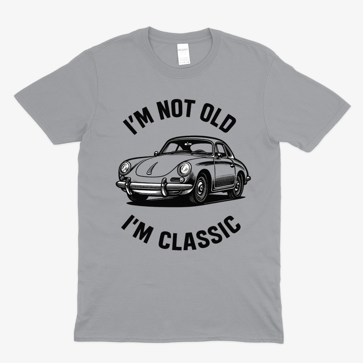 I’m Not Old, I’m Classic – Porsche Car T-Shirt | Humorvolle Retro-Edition für Autofans