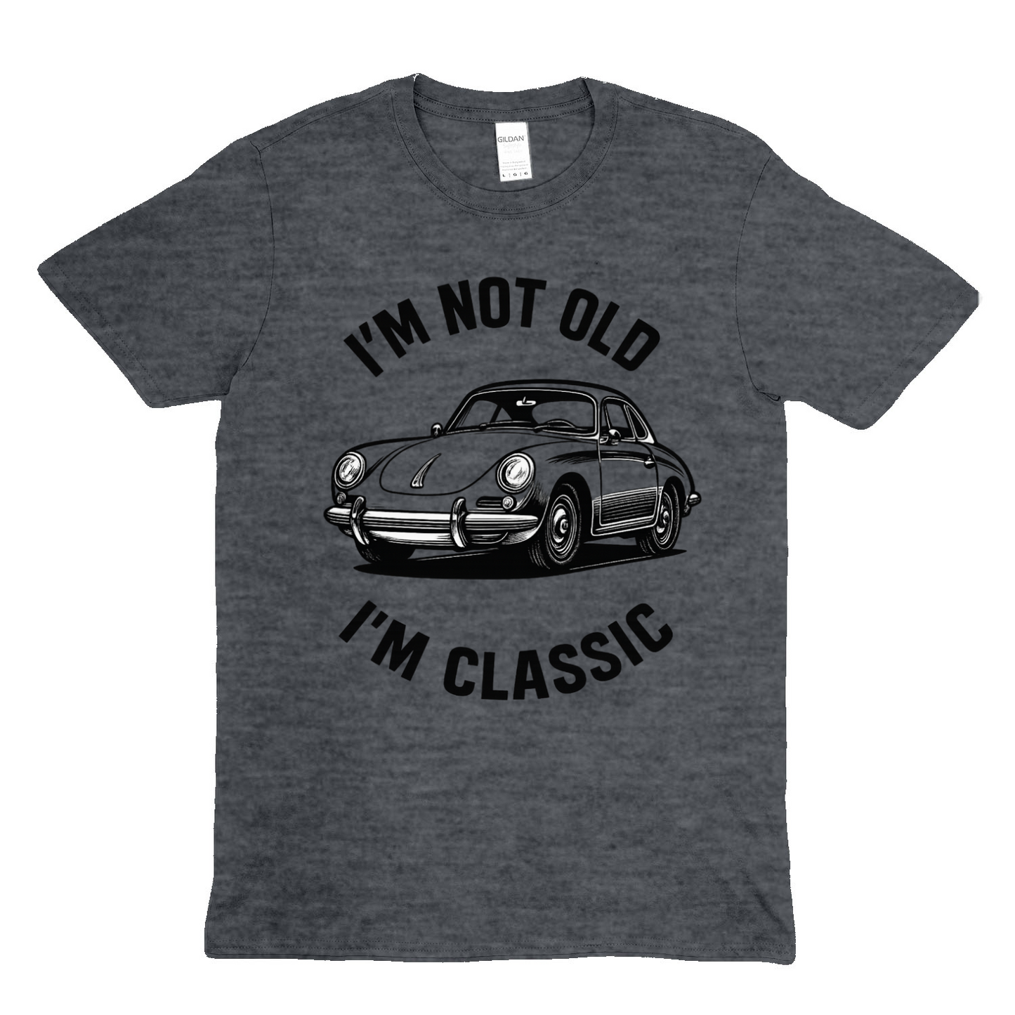 I’m Not Old, I’m Classic – Porsche Car T-Shirt | Humorvolle Retro-Edition für Autofans