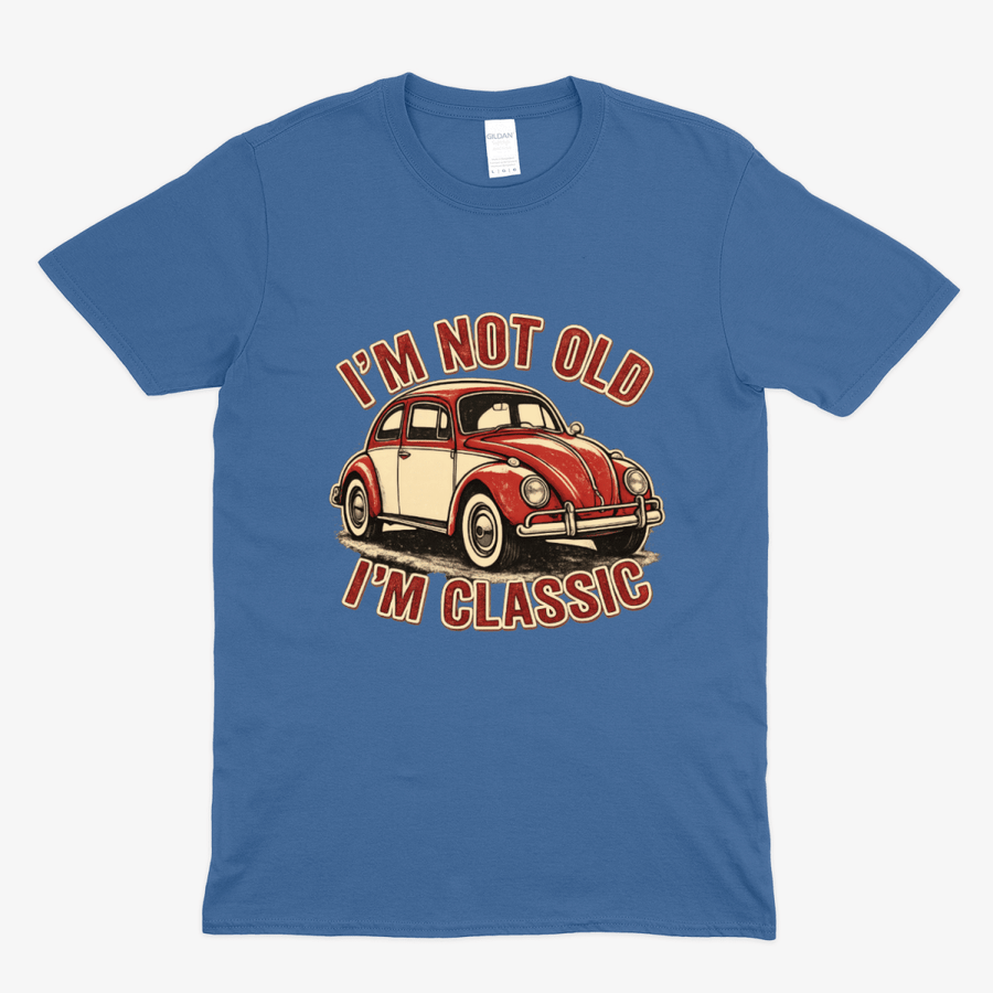 True Insights Herren Damen T-Shirt Vintage Käfer I'm Not Old I'm Classic stilvoll in Szene gesetzt