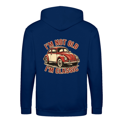 I'm Not Old I'm Classic Zip Hoodie | Vintage Käfer Jacke