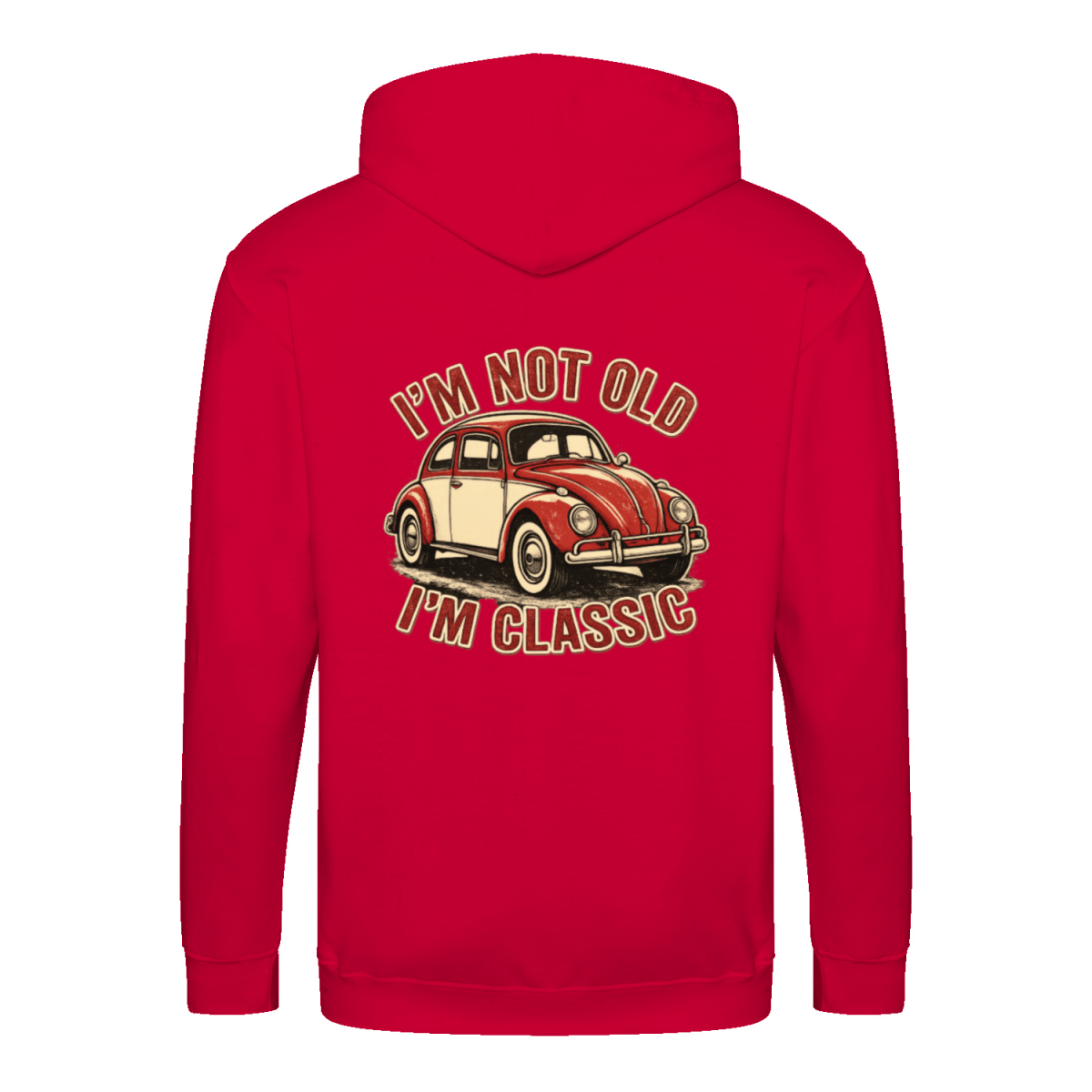 I'm Not Old I'm Classic Zip Hoodie | Vintage Käfer Jacke