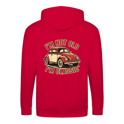 I'm Not Old I'm Classic Zip Hoodie | Vintage Käfer Jacke