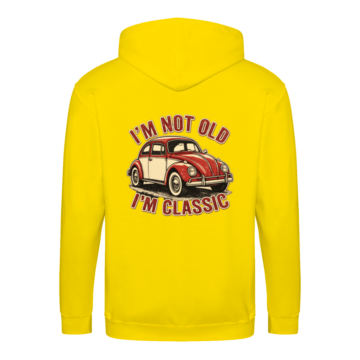 I'm Not Old I'm Classic Zip Hoodie | Vintage Käfer Jacke