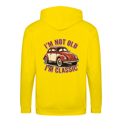 I'm Not Old I'm Classic Zip Hoodie | Vintage Käfer Jacke