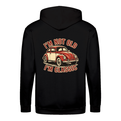 I'm Not Old I'm Classic Zip Hoodie | Vintage Käfer Jacke