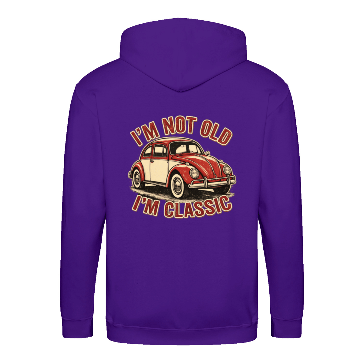 I'm Not Old I'm Classic Zip Hoodie | Vintage Käfer Jacke