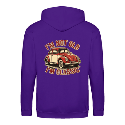 I'm Not Old I'm Classic Zip Hoodie | Vintage Käfer Jacke
