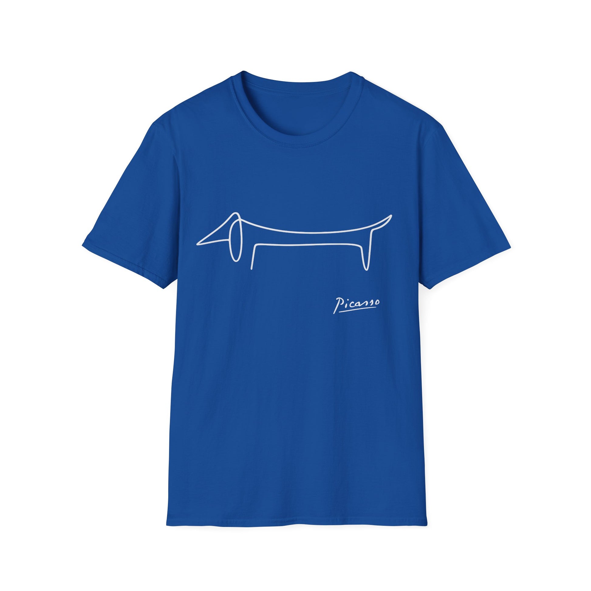 Picasso Dackel T-Shirt – Minimalistische Hundelinie mit Kultfaktor – Lustiges | True Insights – Bild 21