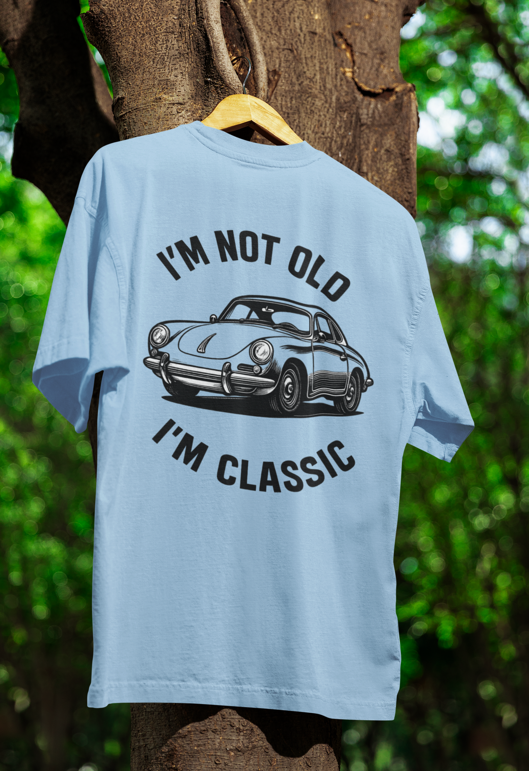 I’m Not Old, I’m Classic – Porsche Car T-Shirt | Humorvolle Retro-Edition für Autofans