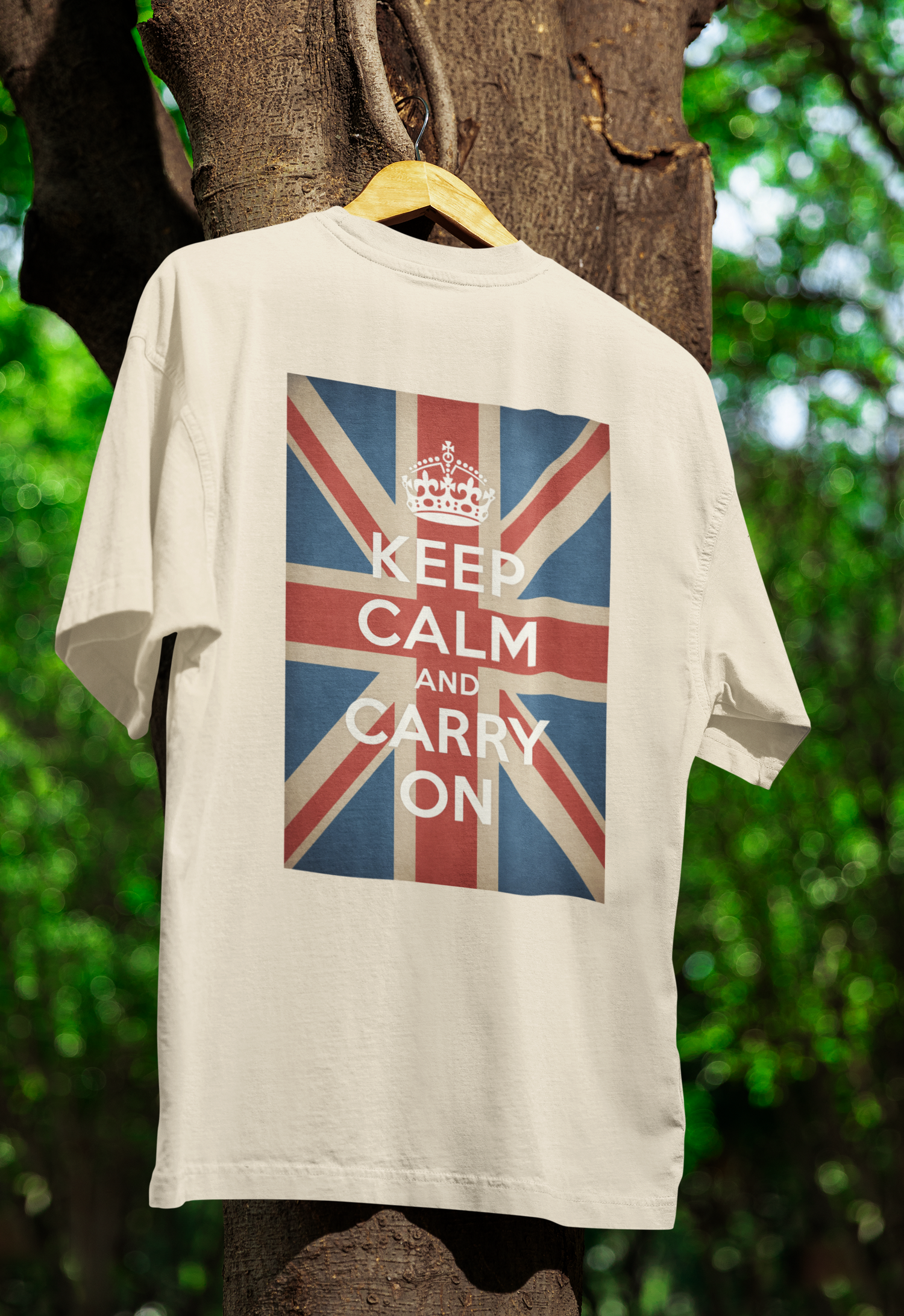 T-Shirt – „Keep Calm and Carry On“-True Insights