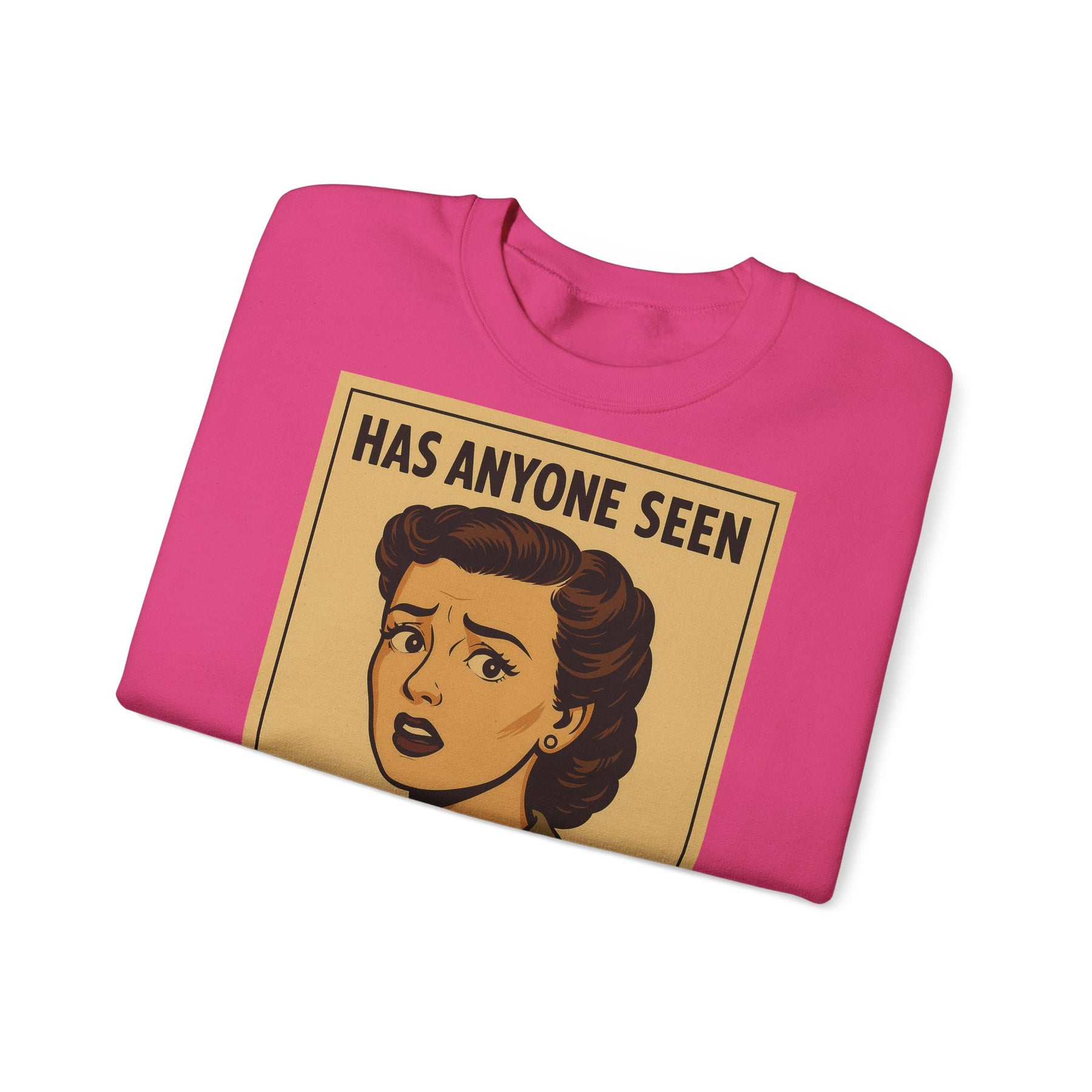 Sweatshirt – Motiv: "Has anyone seen my Lorazepam?" – Retro-Sweatshirt | True Insights Design mit Humor