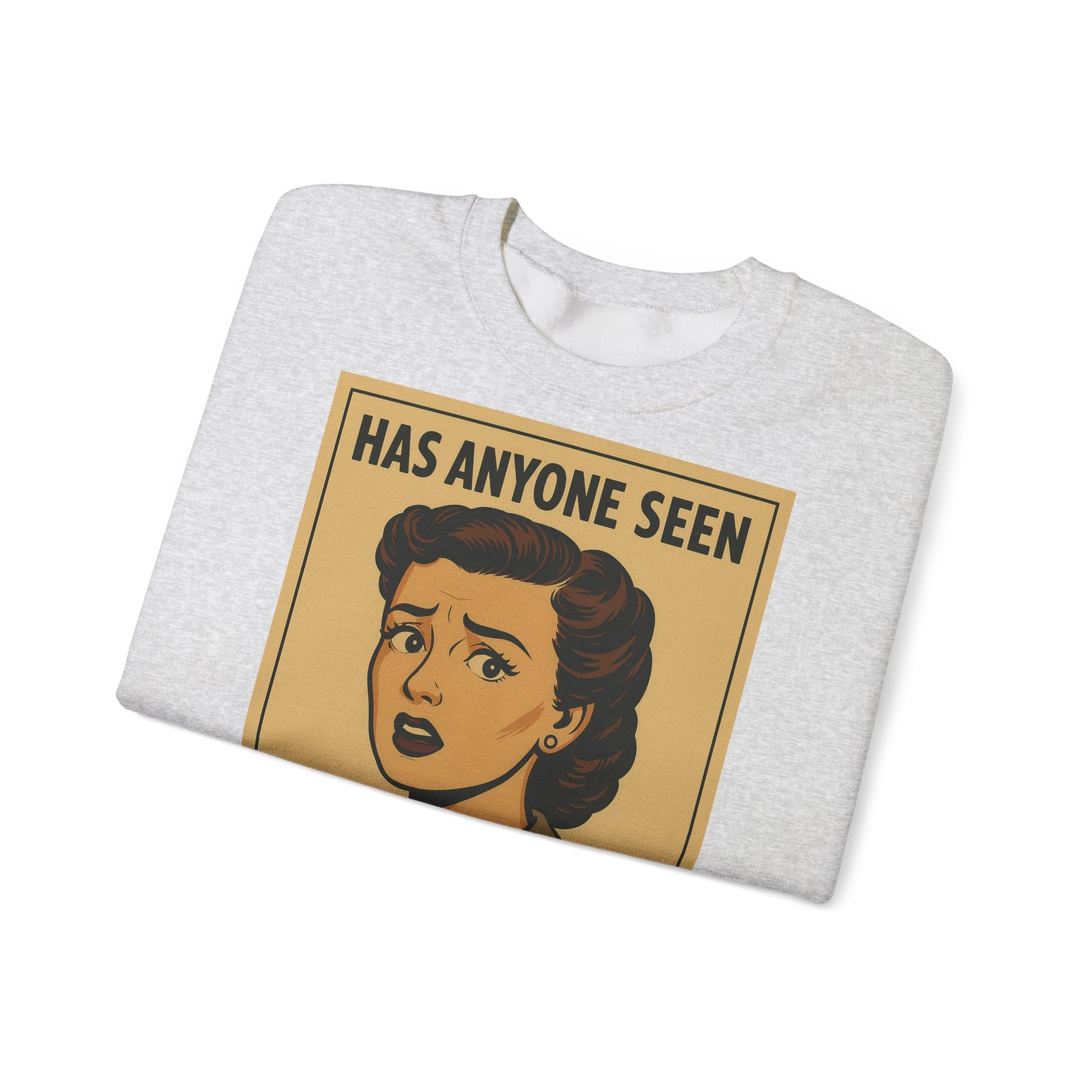 Sweatshirt – Motiv: "Has anyone seen my Lorazepam?" – Retro-Sweatshirt | True Insights Design mit Humor