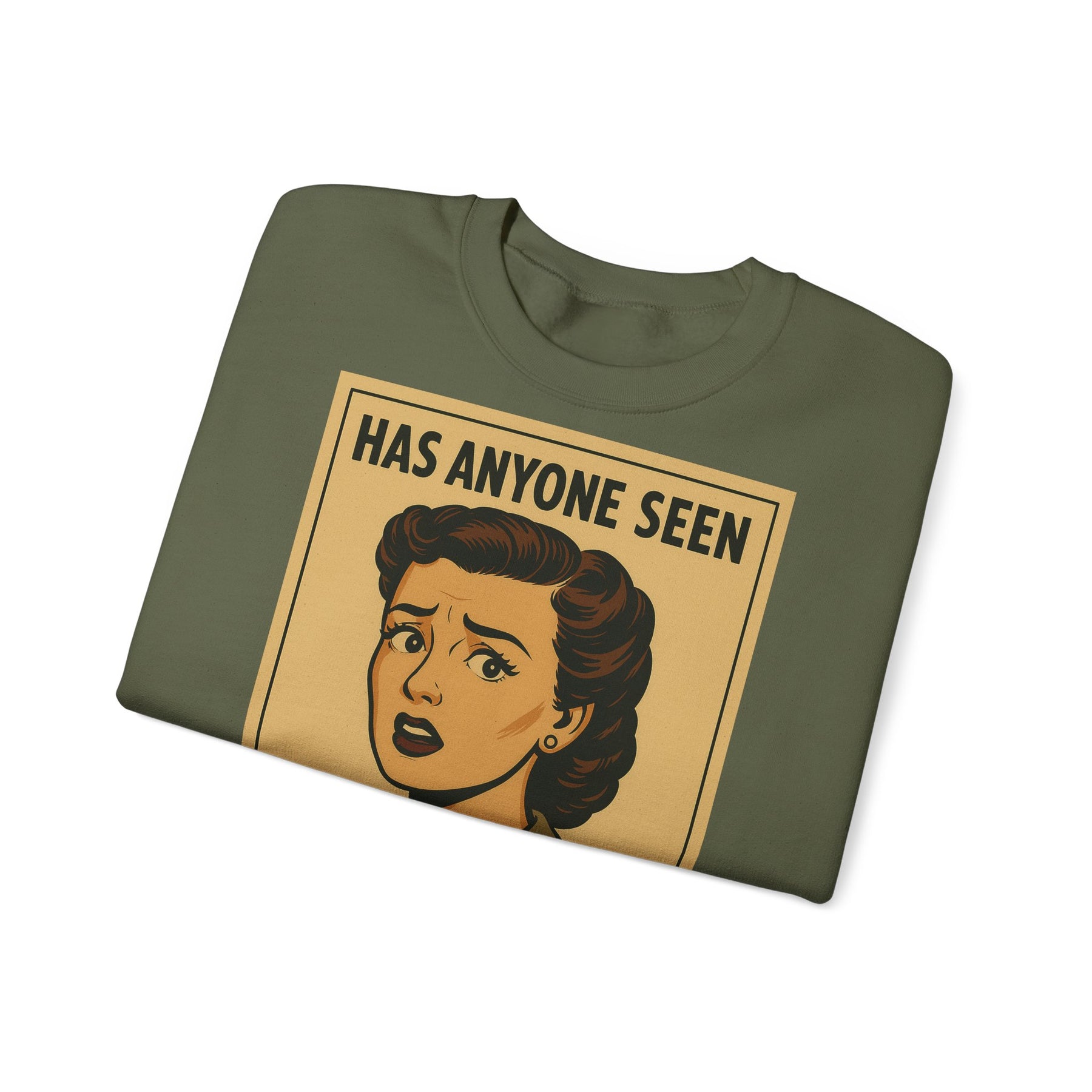 Sweatshirt – Motiv: "Has anyone seen my Lorazepam?" – Retro-Sweatshirt | True Insights Design mit Humor